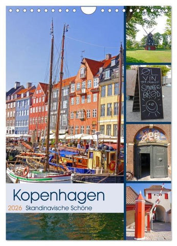 Kopenhagen. Skandinavische Schöne (Wandkalender 2026 DIN A4 hoch), CALVENDO Monatskalender
