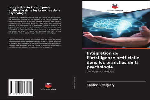 Intégration de l'intelligence artificielle dans les branches de la psychologie
