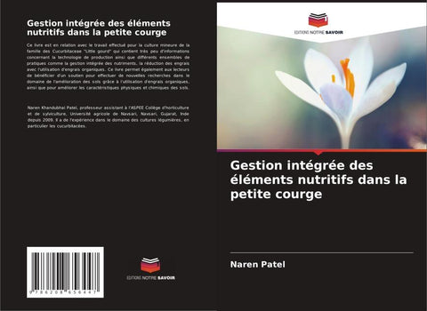 Gestion intégrée des éléments nutritifs dans la petite courge