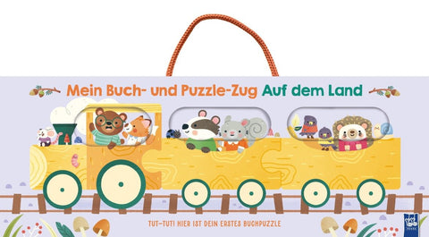 Mein Buch- und Puzzle-Zug: Auf dem Land