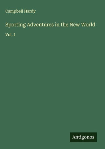Sporting Adventures in the New World