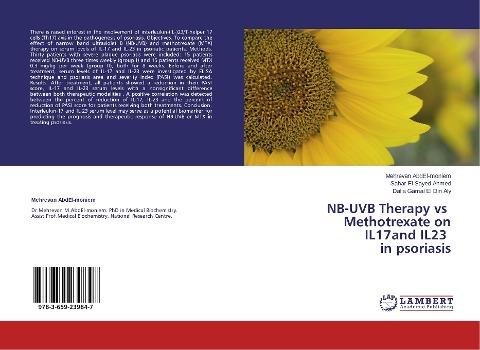 NB-UVB Therapy vs Methotrexate on IL17and IL23 in psoriasis