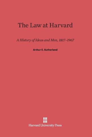 The Law at Harvard