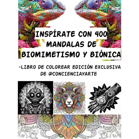 Inspírate con 400 mandalas de biomimetismo y biónica