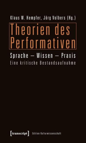 Theorien des Performativen