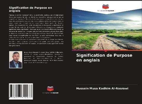 Signification de Purpose en anglais