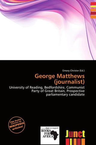 George Matthews (journalist)