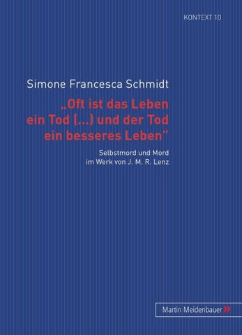 ‘Oft ist das Leben ein Tod [...] und der Tod ein besseres Leben’