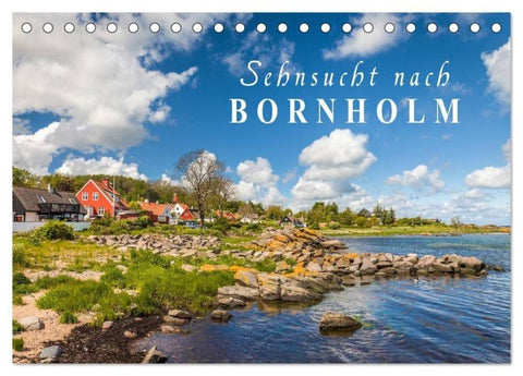 Sehnsucht nach Bornholm (Tischkalender 2026 DIN A5 quer), CALVENDO Monatskalender