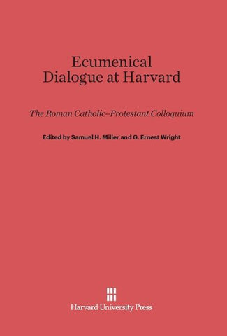 Ecumenical Dialogue at Harvard