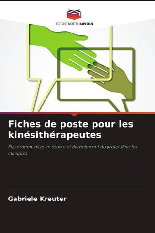 Fiches de poste pour les kinésithérapeutes