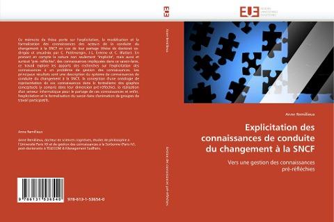 Explicitation des connaissances de conduite du changement à la SNCF