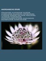 Anorganische Säure