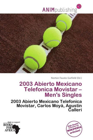 2003 Abierto Mexicano Telefonica Movistar - Men's Singles