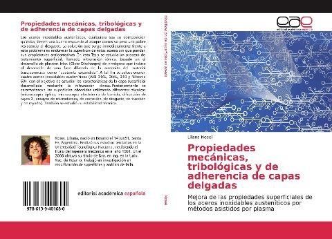 Propiedades mecánicas, tribológicas y de adherencia de capas delgadas