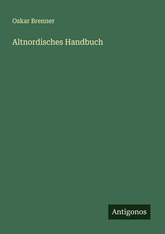 Altnordisches Handbuch