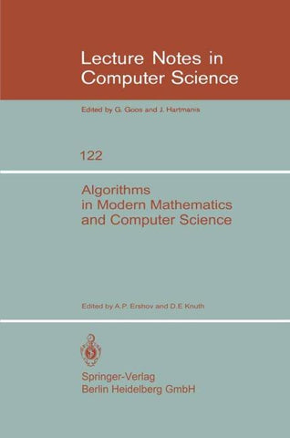 Algorithms in Modern Mathematics and Computer Science