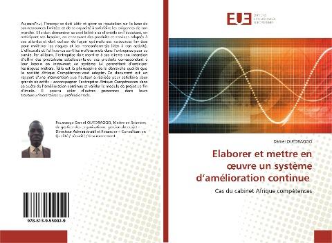 Elaborer et mettre en ¿uvre un système d'amélioration continue