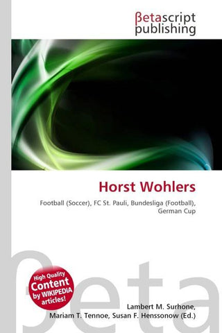 Horst Wohlers