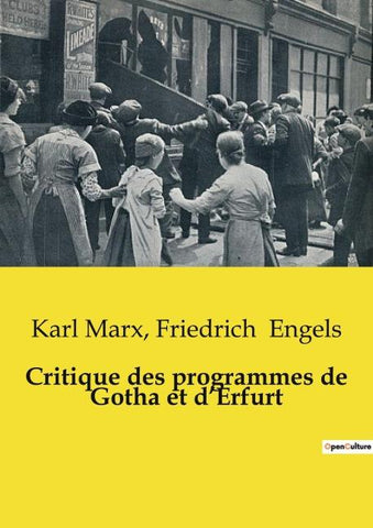 Critique des programmes de Gotha et d'Erfurt