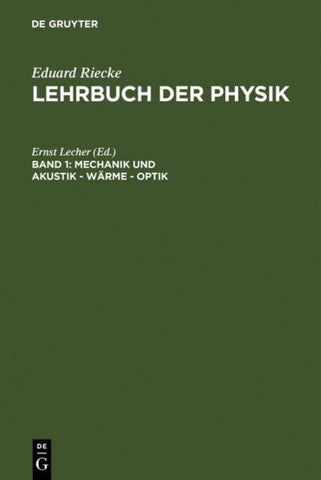 Mechanik und Akustik – Wärme – Optik