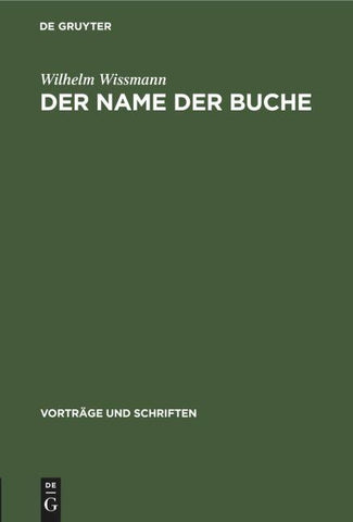 Der Name der Buche
