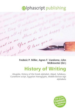 History of Writing