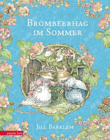Brombeerhag im Sommer