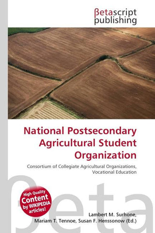 National Postsecondary Agricultural Student Organization
