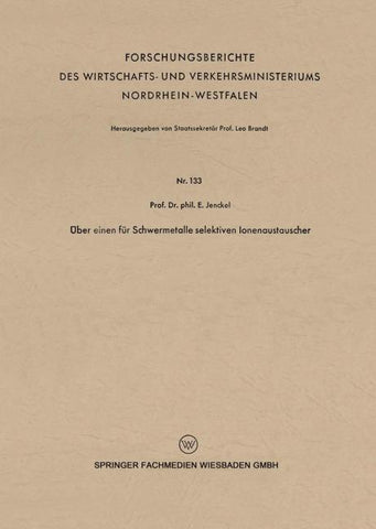 Über einen für Schwermetalle selektiven Ionenaustauscher