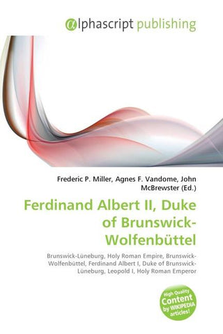 Ferdinand Albert II, Duke of Brunswick-Wolfenbüttel