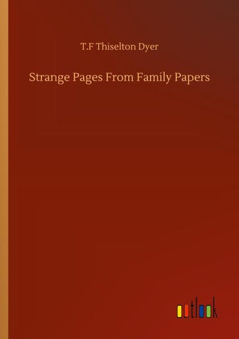 Strange Pages From Family Papers