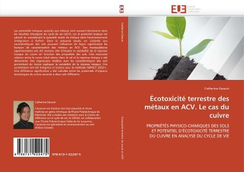 Écotoxicité terrestre des métaux en ACV. Le cas du cuivre