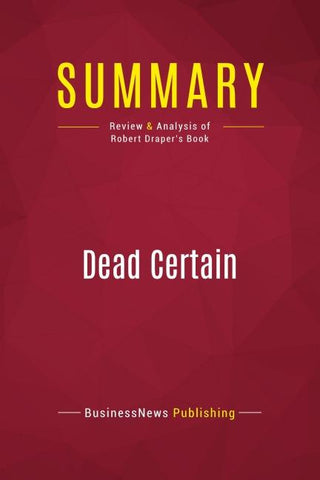 Summary: Dead Certain