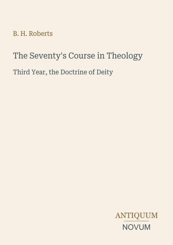 The Seventy's Course in Theology