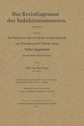 Das Kreisdiagramm der Induktionsmotoren