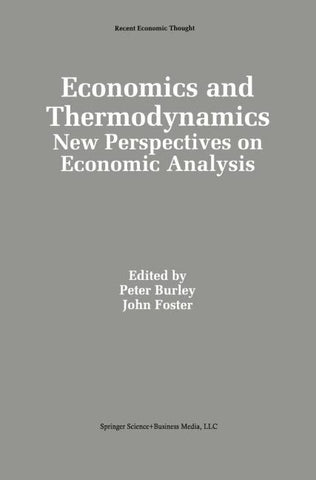 Economics and Thermodynamics