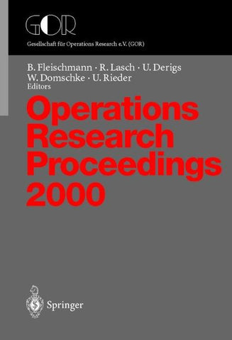 Operations Research Proceedings