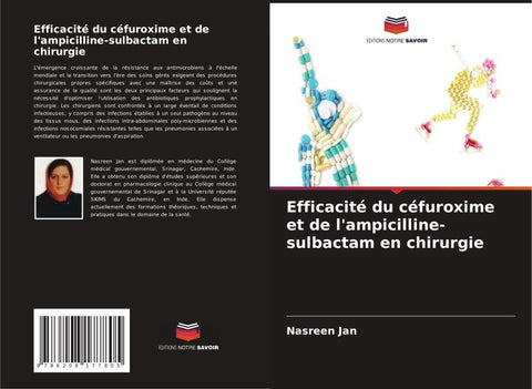 Efficacité du céfuroxime et de l'ampicilline-sulbactam en chirurgie