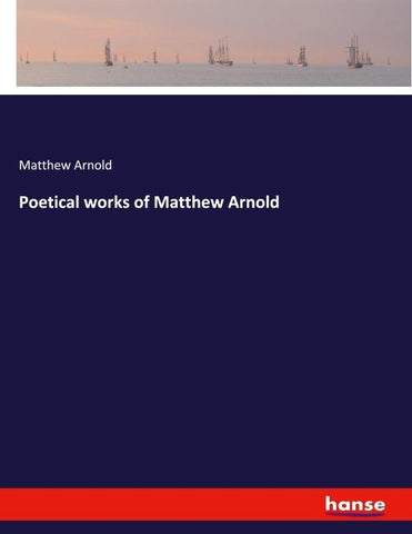 Poetical works of Matthew Arnold