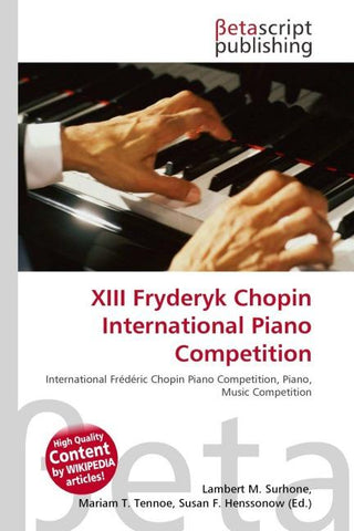 XIII Fryderyk Chopin International Piano Competition