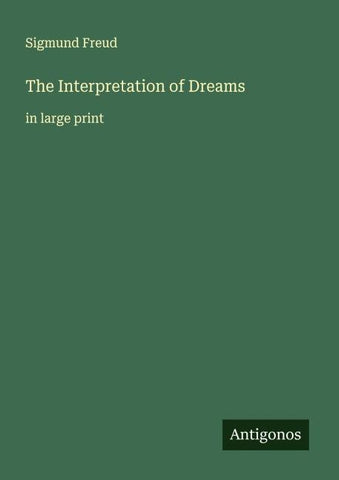 The Interpretation of Dreams