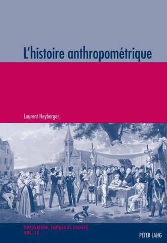 L’histoire anthropométrique