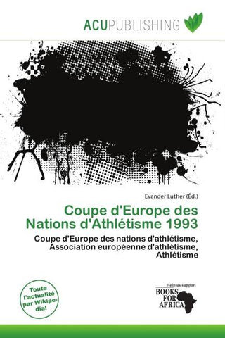 Coupe d'Europe des Nations d'Athlétisme 1993