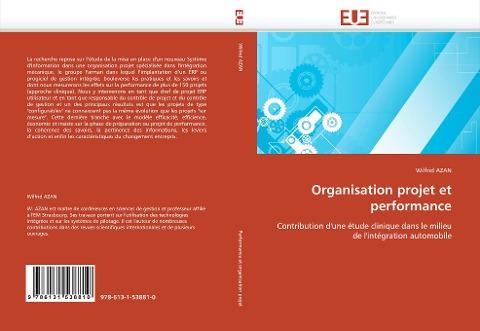 Organisation projet et performance
