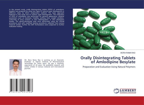 Orally Disintegrating Tablets of Amlodipine Besylate