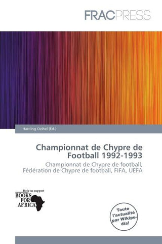 Championnat de Chypre de Football 1992-1993