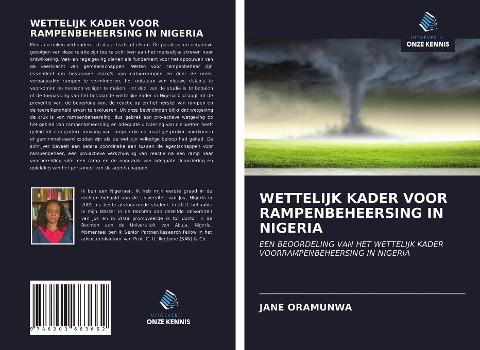 WETTELIJK KADER VOOR RAMPENBEHEERSING IN NIGERIA