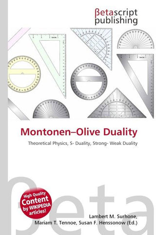 Montonen-Olive Duality