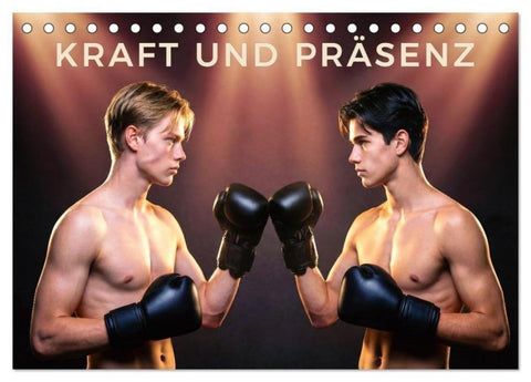 Kraft und Präsenz (Tischkalender 2027 DIN A5 quer), CALVENDO Monatskalender